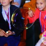 шоу мыльных пузырей на день рождения ребенка